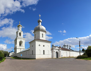 Image showing St. George Monastery in Veliky Novgorod