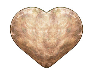 Image showing Metal heart