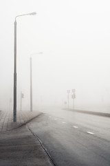 Image showing empty street