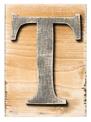 Image showing Wooden alphabet