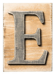 Image showing Wooden alphabet