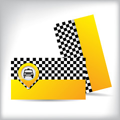 Image showing Business card design for taxi companies