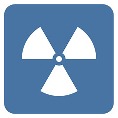 Image showing Nuclear radiation symbol