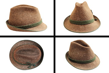 Image showing traditional wool hunting hat