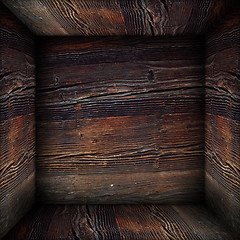 Image showing grungy abstract wooden backdrop