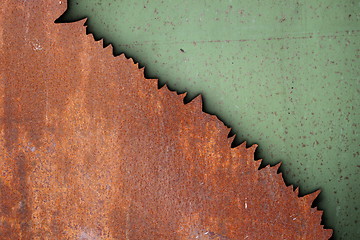 Image showing rust on metal surfaces