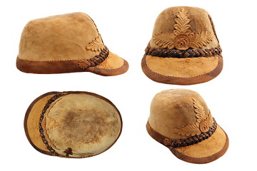 Image showing traditional transylvanian hunting hat