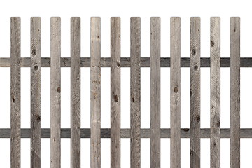 Image showing old fence model