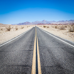 Image showing Road in the desert