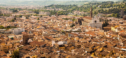 Image showing Florence panoramic view