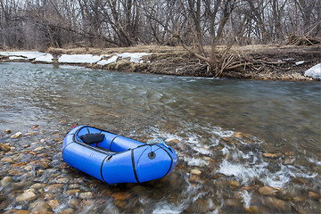 Image showing pacraft on a river