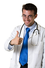 Image showing Doctor with thumbs up