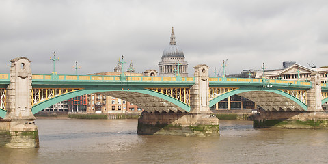 Image showing River Thames in London