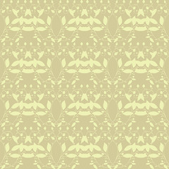 Image showing neutral floral background. swirl and curve