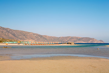 Image showing Elafonissos beach lagoon