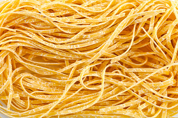 Image showing uncooked egg pasta