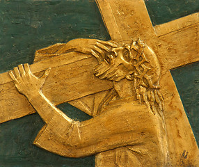 Image showing 2nd Station of the Cross