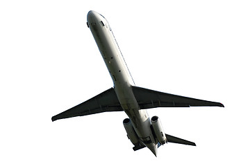 Image showing Plane isolated on a white background