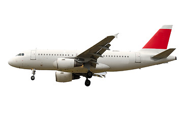 Image showing Plane isolated on a white background