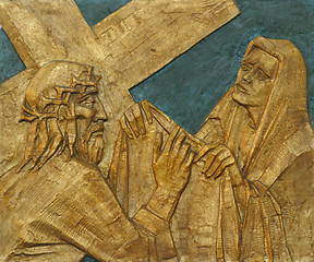 Image showing 6th Station of the Cross 