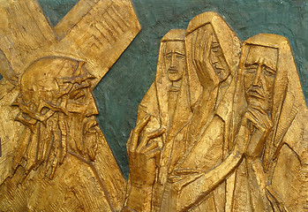 Image showing 8th Station of the Cross