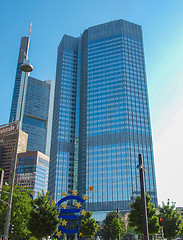 Image showing European Central Bank in Frankfurt