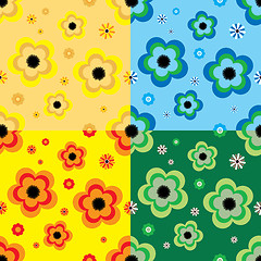 Image showing pansy tile multi