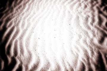 Image showing Beach with soft sand