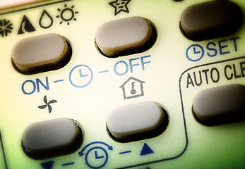 Image showing Remote buttons.