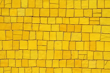 Image showing Yellow mosaics