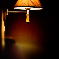 Image showing Orange lamp