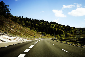 Image showing Empty street