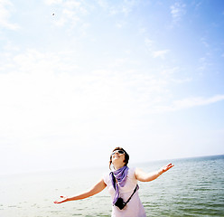 Image showing Happy woman