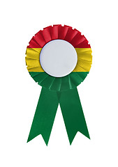 Image showing Award ribbon isolated on a white background