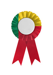 Image showing Award ribbon isolated on a white background