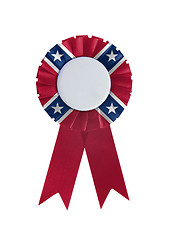 Image showing Award ribbon isolated on a white background