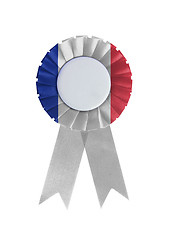 Image showing Award ribbon isolated on a white background