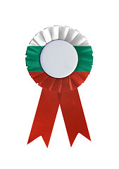 Image showing Award ribbon isolated on a white background