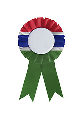 Image showing Award ribbon isolated on a white background