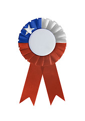 Image showing Award ribbon isolated on a white background