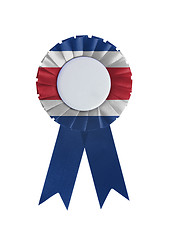 Image showing Award ribbon isolated on a white background