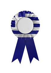 Image showing Award ribbon isolated on a white background