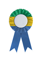 Image showing Award ribbon isolated on a white background