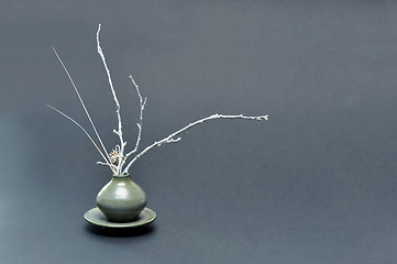 Image showing grey ikebana