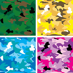 Image showing camouflage tile