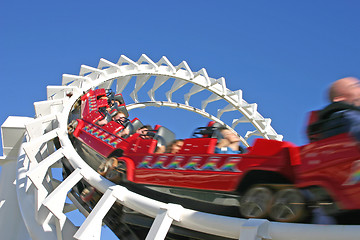 Image showing Rollercoaster, Seaworld Gold Coast, Australia