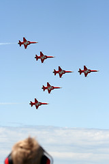 Image showing patrouille suisse