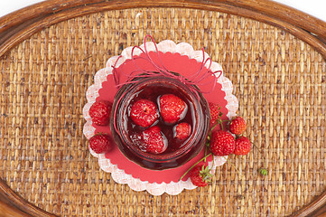 Image showing Strawberry jam