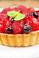 Image showing Cake with fresh berries