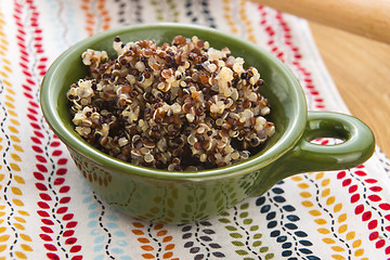 Image showing Tricolor quinoa grain